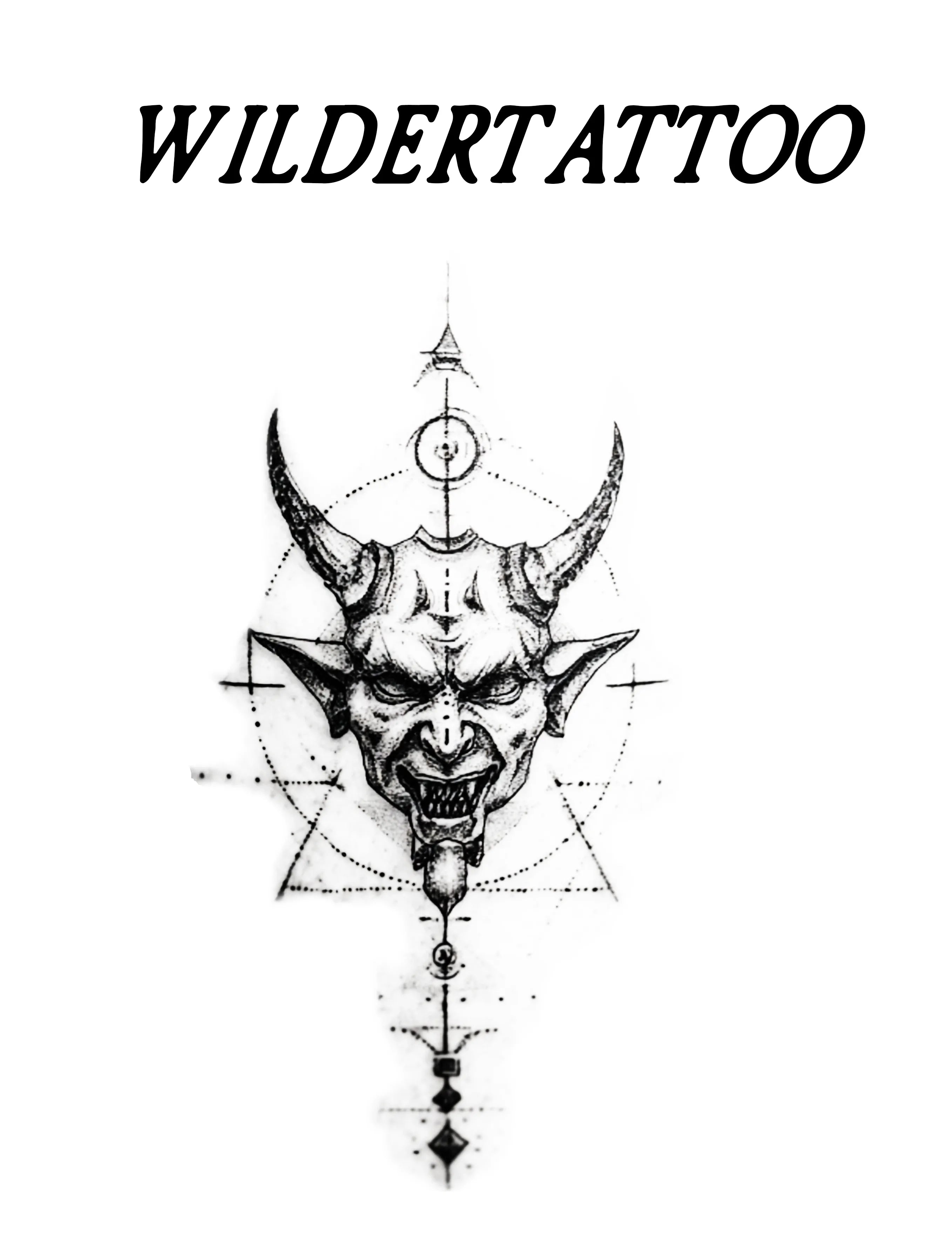 Satan tattoo