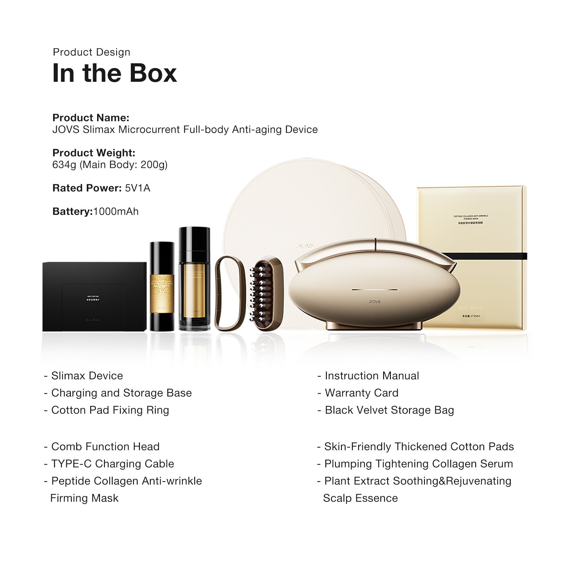 JOVS Slimax Microcurrent Anti-aging Device