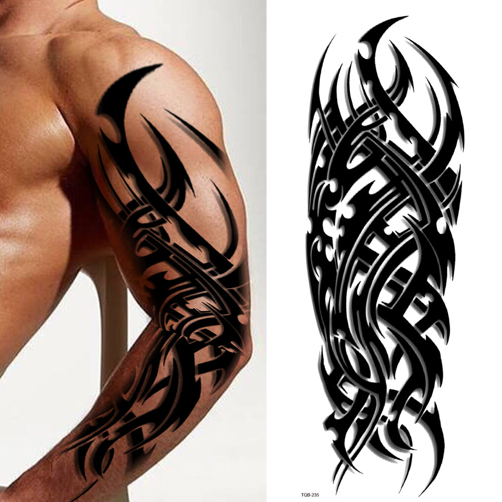 2 Sheets Totem Tribe Tribal Full Arm Sleeves