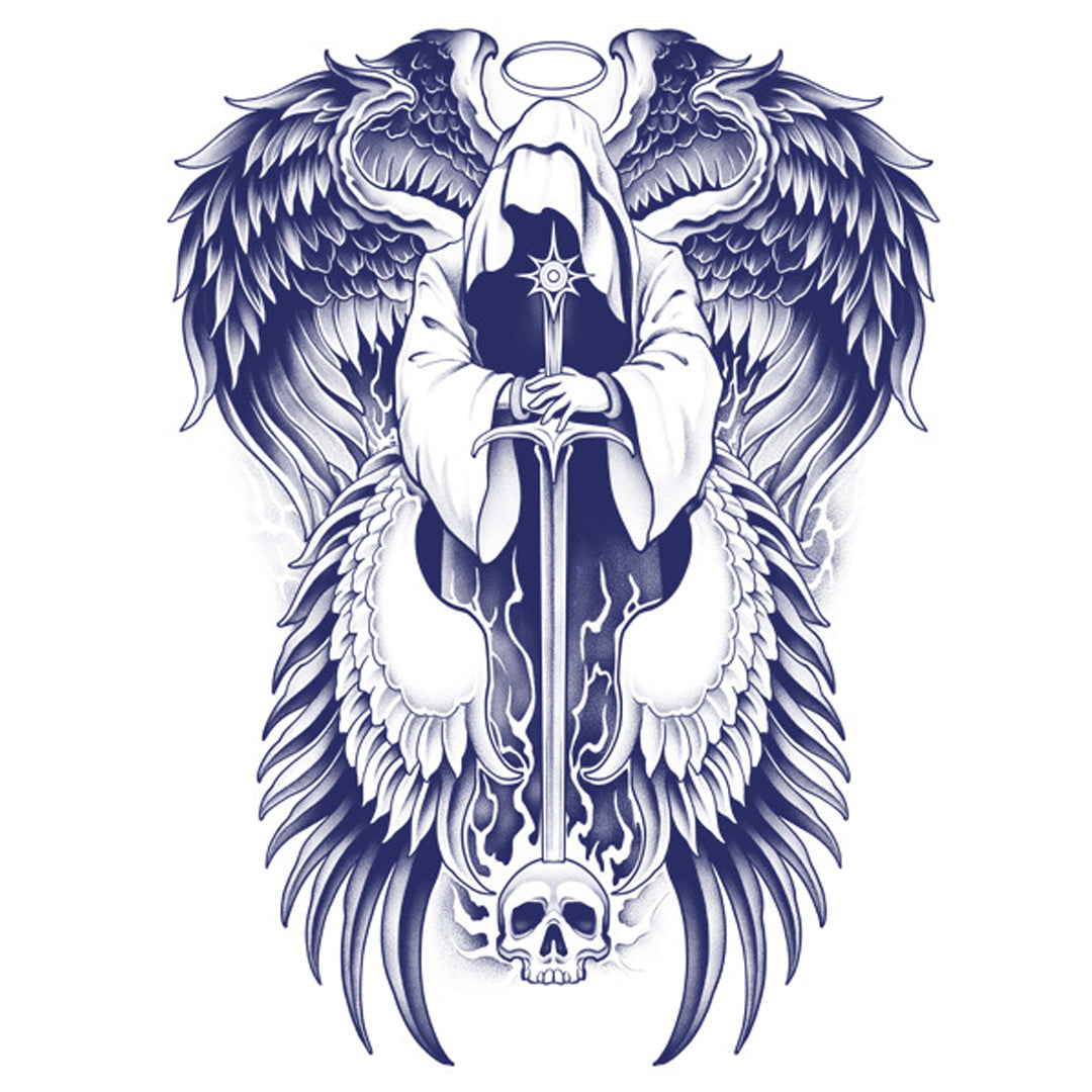 1 Sheet  Full Back Semi-Permanent Tattoos