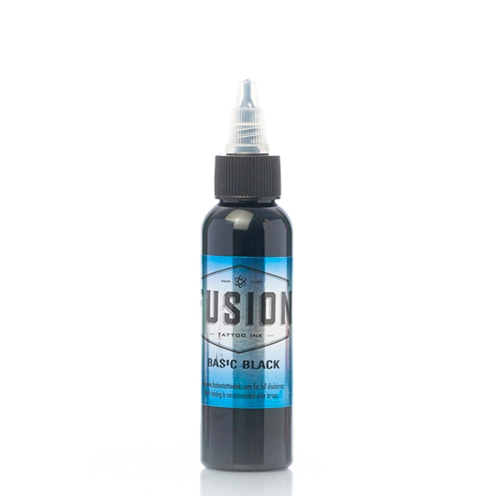 Fusion Basic Black Tattoo Ink