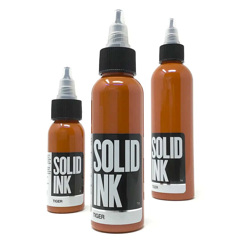 Solid Ink Tiger Tattoo Ink