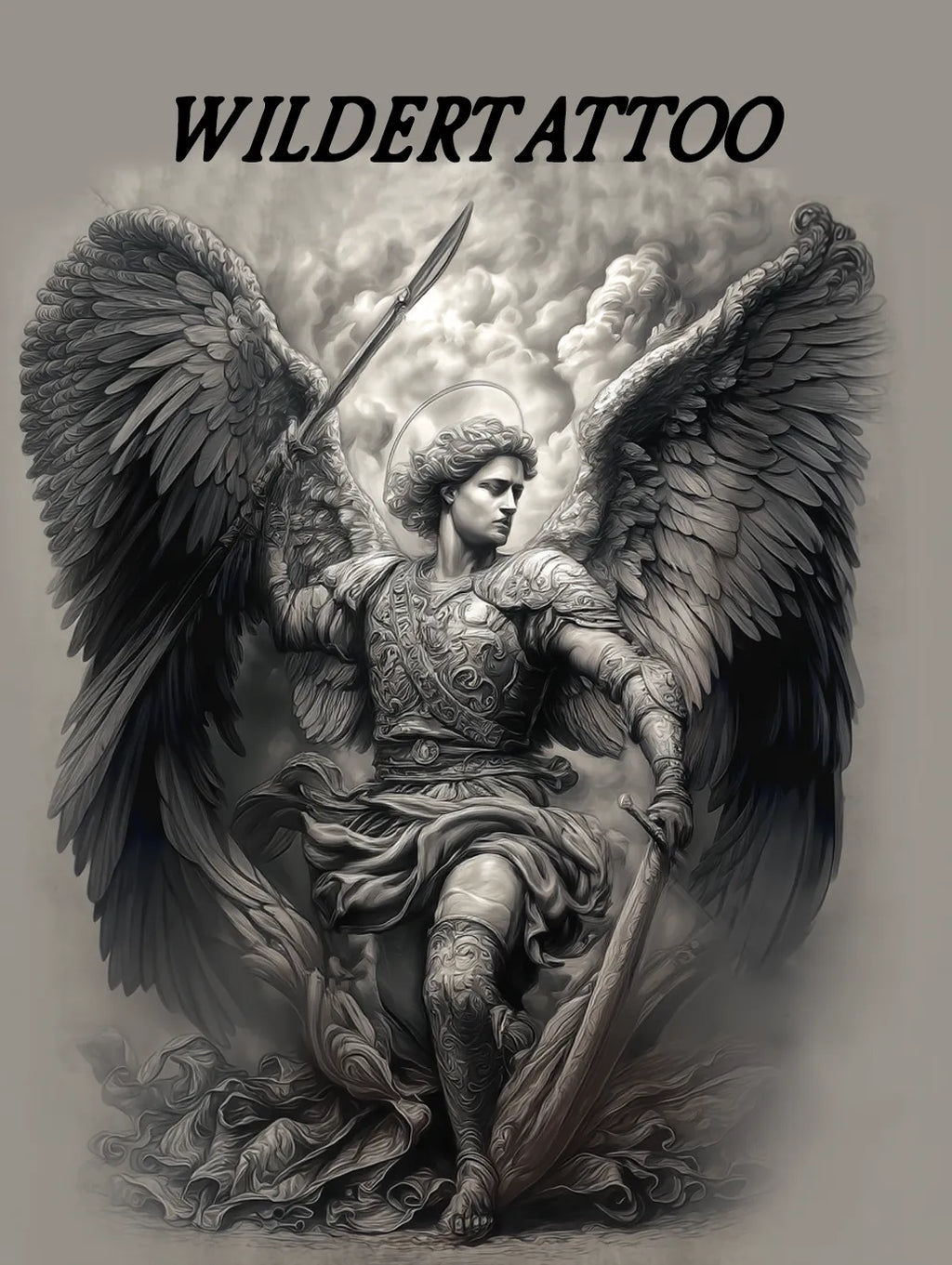 Archangel Gabriel tattoo