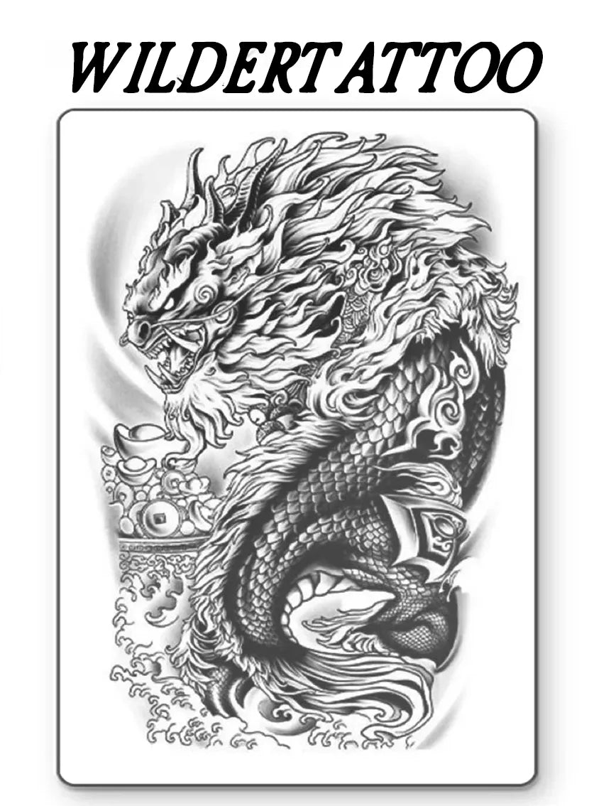 Imperial Dragon Half Sleeve