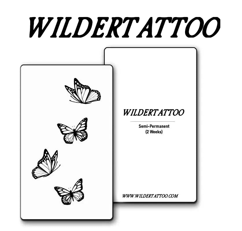 Dancing Butterflies Tattoo