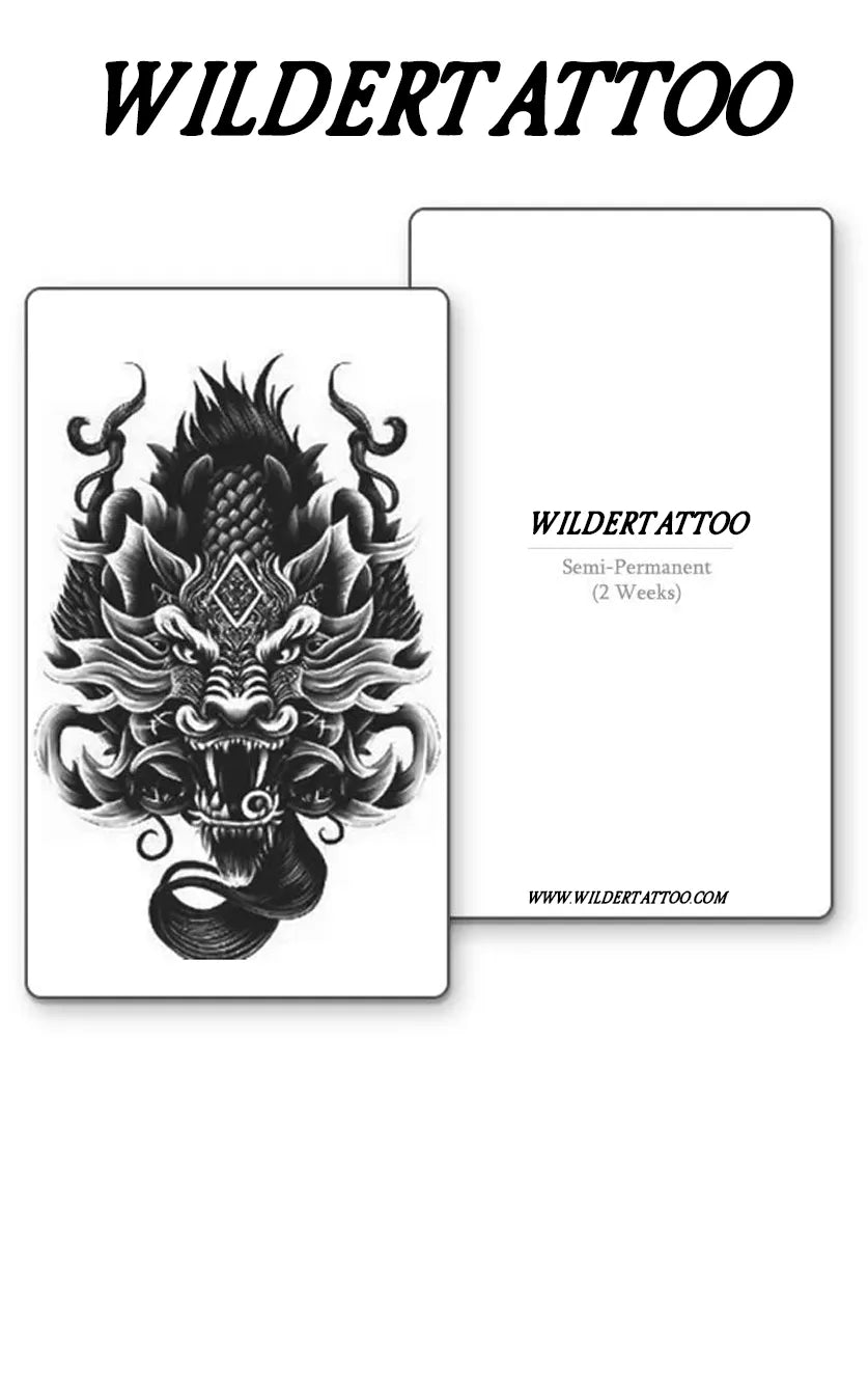 Dragon's Fury Tattoo