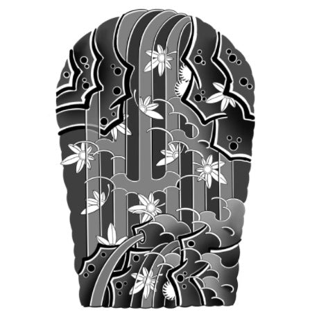1 Sheet  Full Arm Full Wrap Floral Arm Waterproof Temporary Tattoo