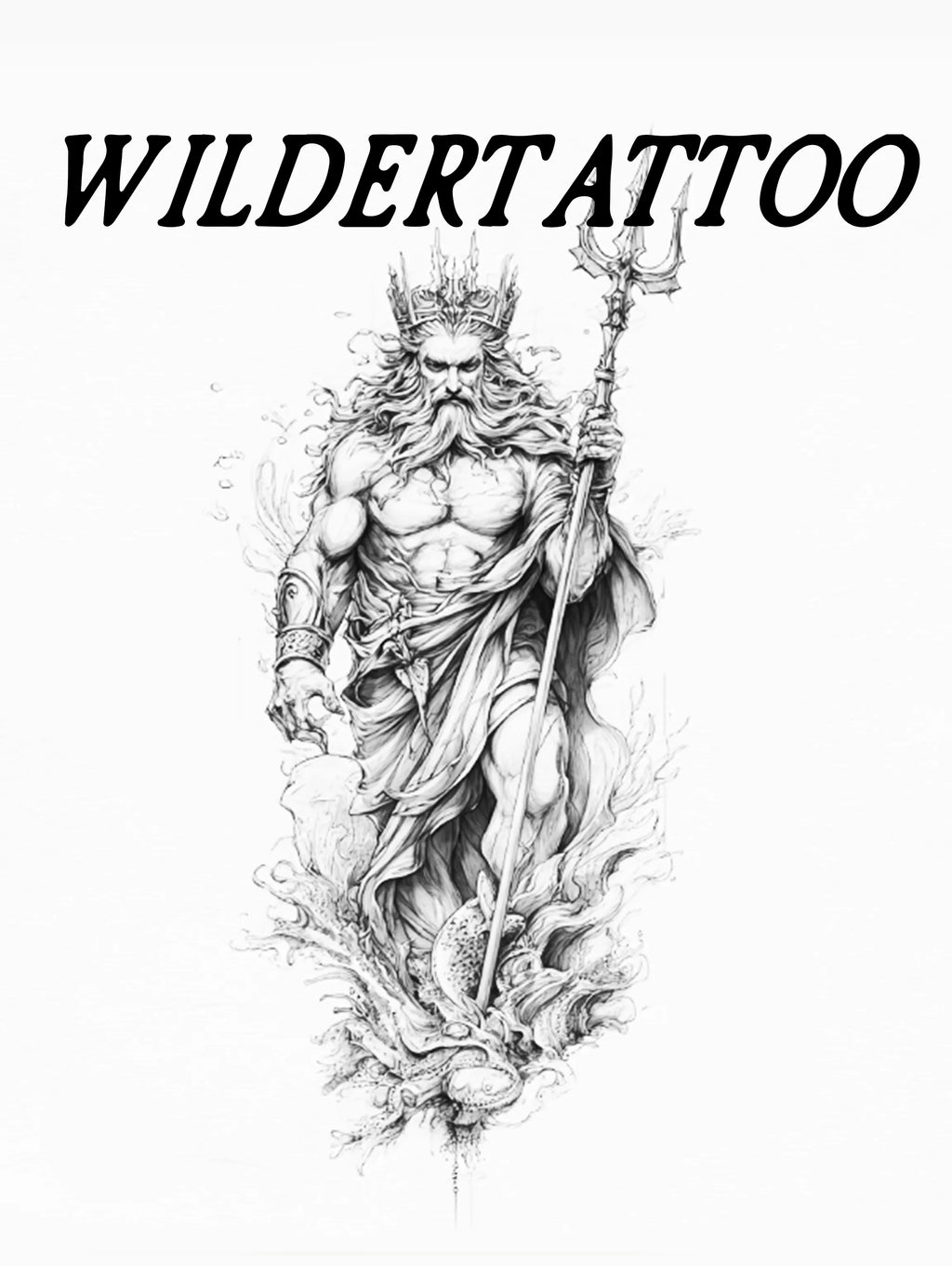 Poseidon tattoo